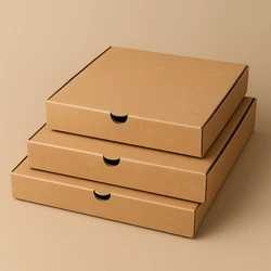 קרטונים לפיצה מידות וצורות שונות 